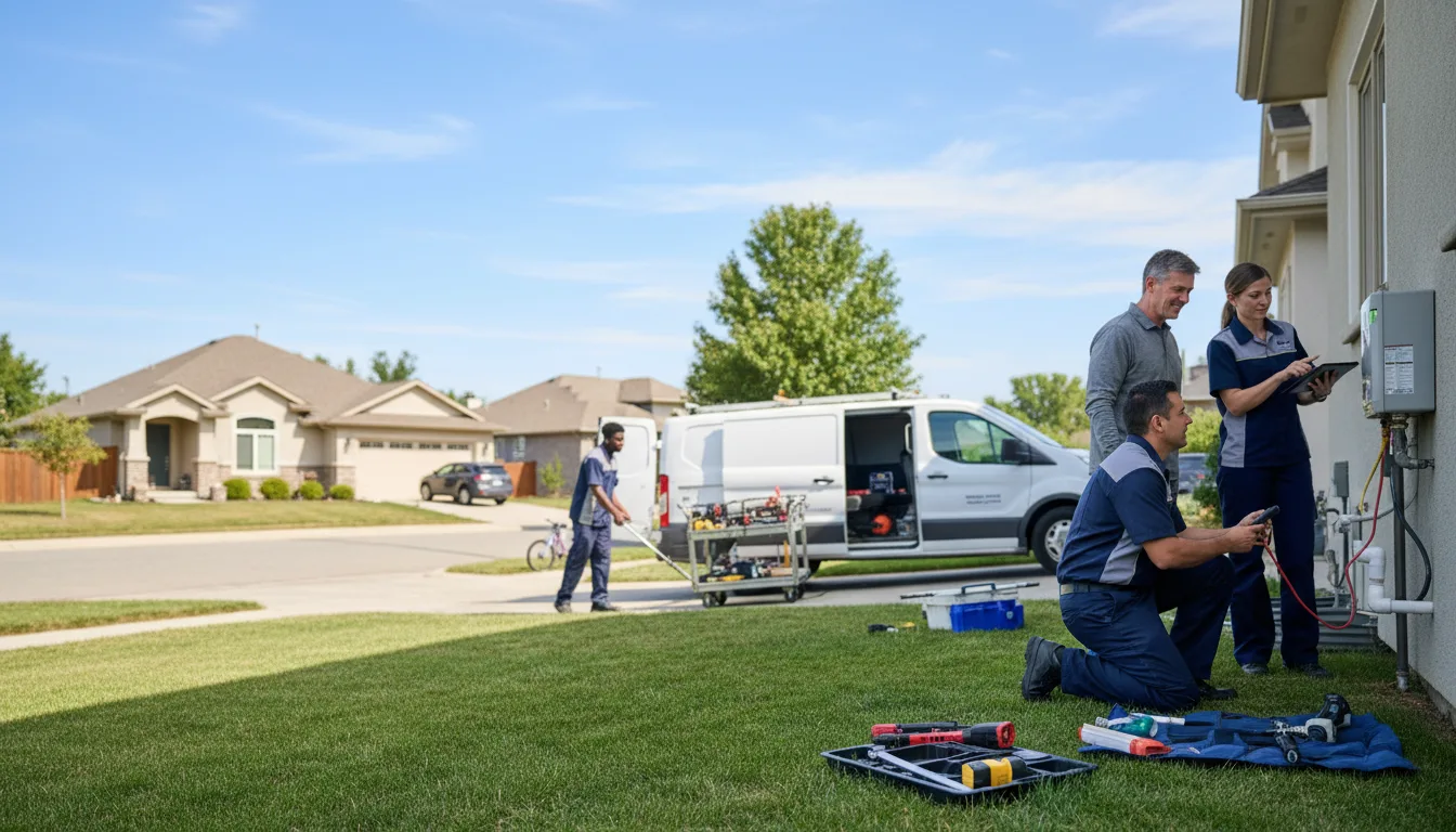 Tankless water heater service in Live Oak, CA